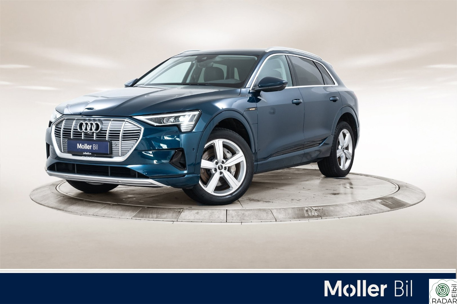 AUDI E TRON 55 55 Advanced Sport - B&O, 360Kam, Skinn, Matrix, Krok