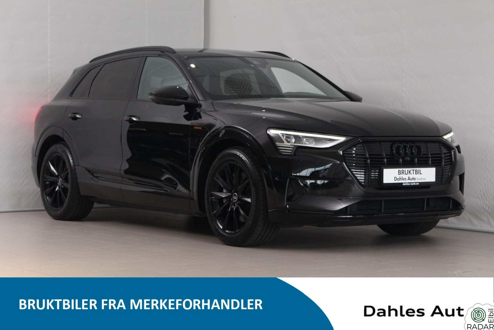AUDI E TRON 55 55 advanced sport/ Krok/360/ Skinn Valcona