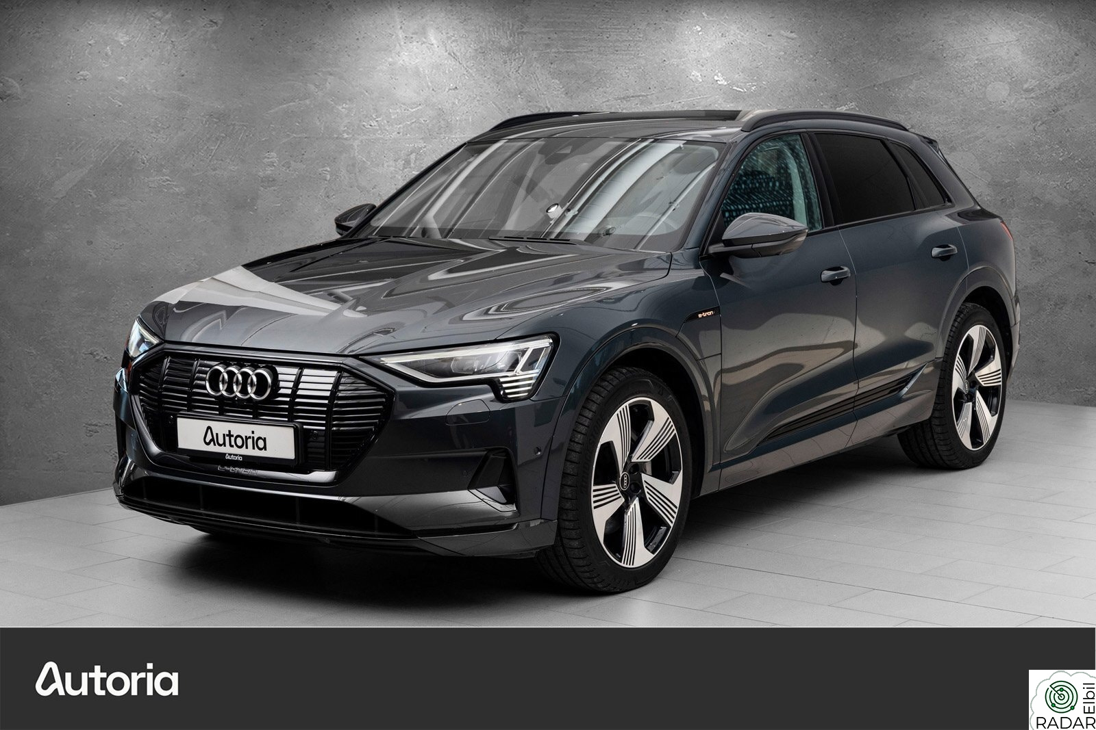 AUDI E TRON 55 55 advanced sport/360kamera/bang&olusen/skinn/krok++