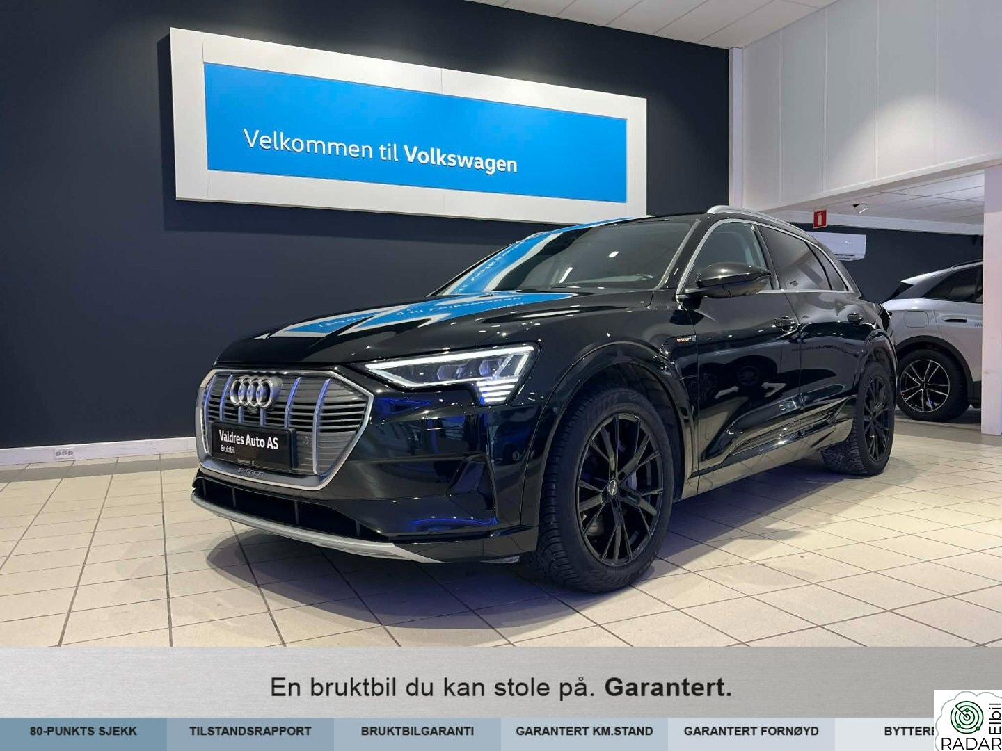 AUDI E TRON 55 55 Advanced Sport Bang&Olufsen/360kamera/Luftfjæring++