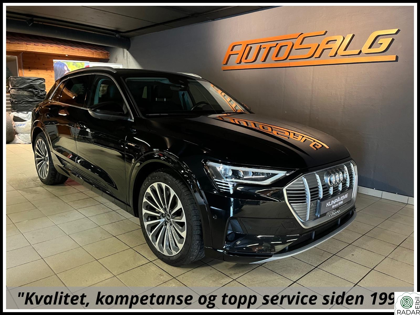 AUDI E TRON 55 55 426hk Advance Sport Skinn/Matrix/360/B&O/Krok/Memory