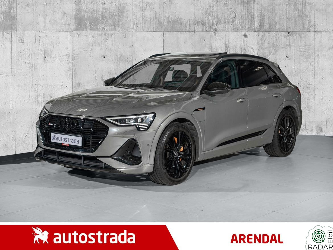 AUDI E TRON 55 55 BlackEdition /2x S-LINE/B&O/MATRIX/SOLTAK/STRØKEN!