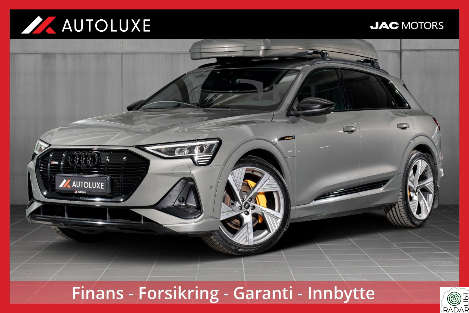 AUDI E TRON 55 E TRON 55 S-Line Black edition|Matrix|22"|krok|Norsk
