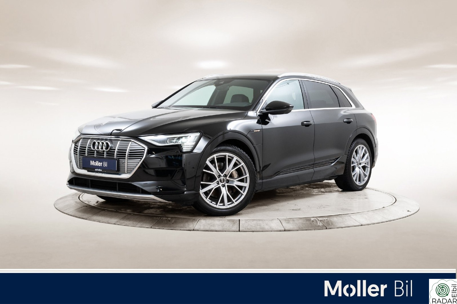 AUDI E TRON 55 55 Advanced Sport - B&O, 360Kam, Matrix, Skinn, Krok