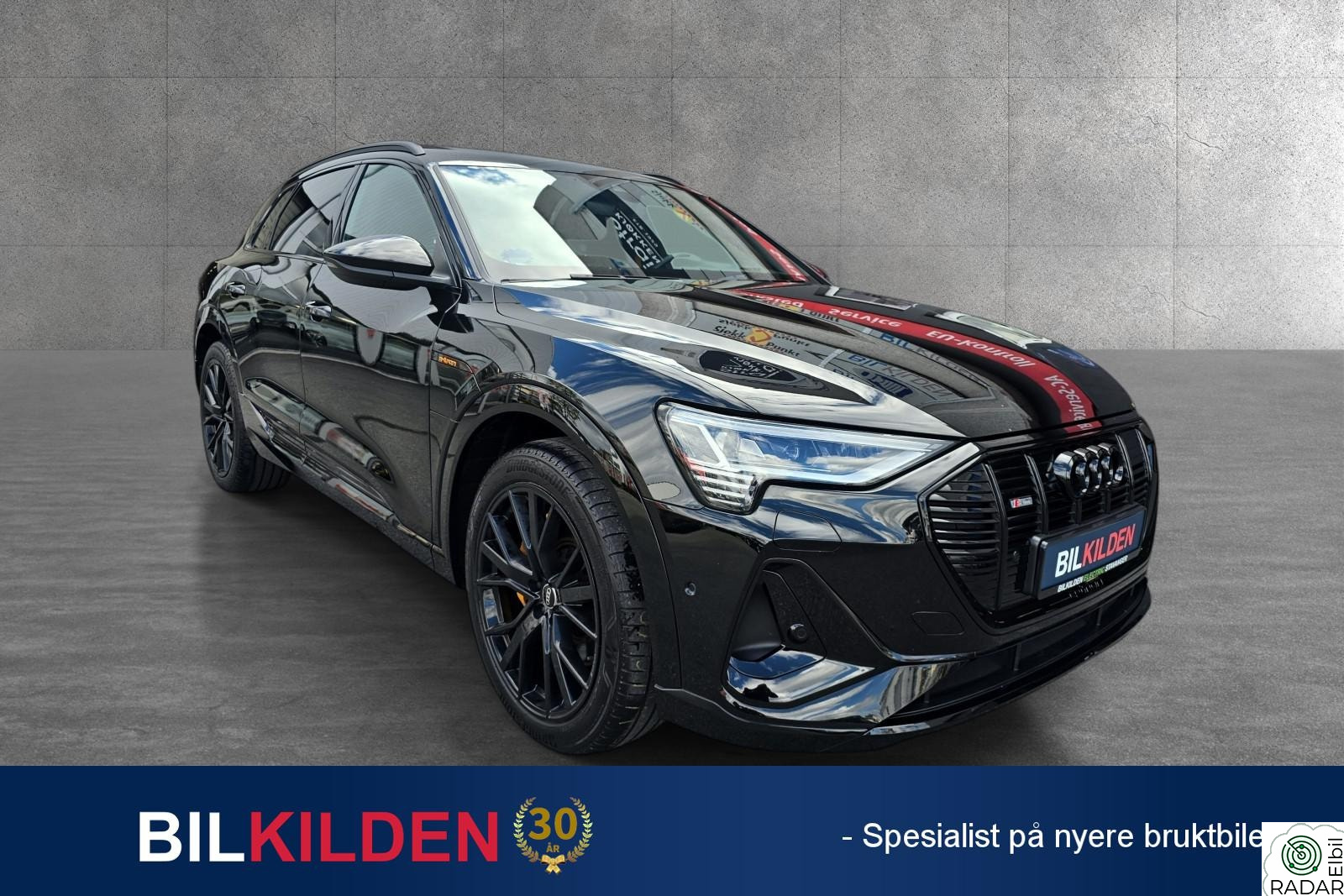 AUDI e-tron 55 55 S-line, Black Edt, B&O, HUD, 21", Panorama ++