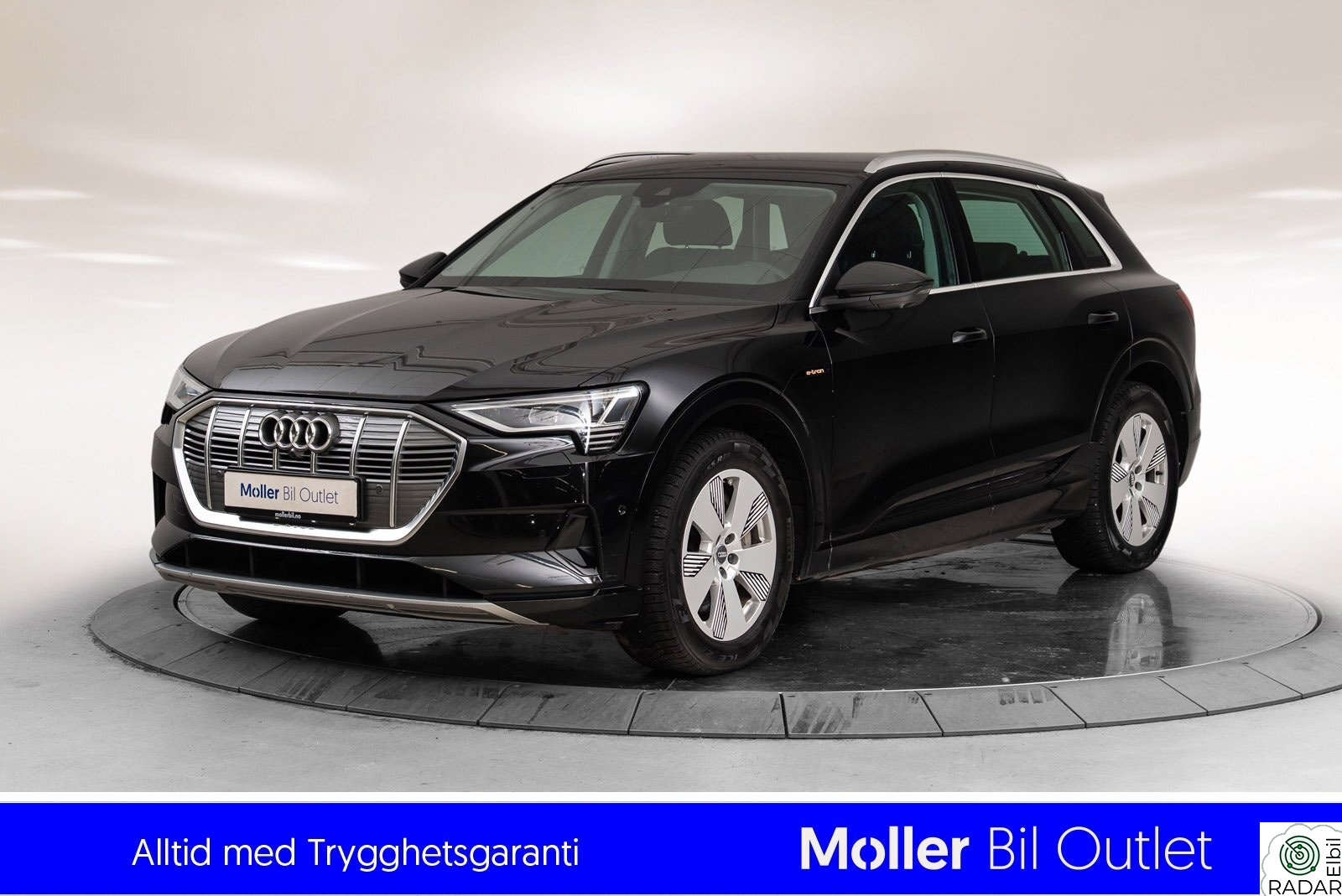 AUDI e-tron 55 Advanced - 360Kam, Delskinn, LED, Krok, Luft