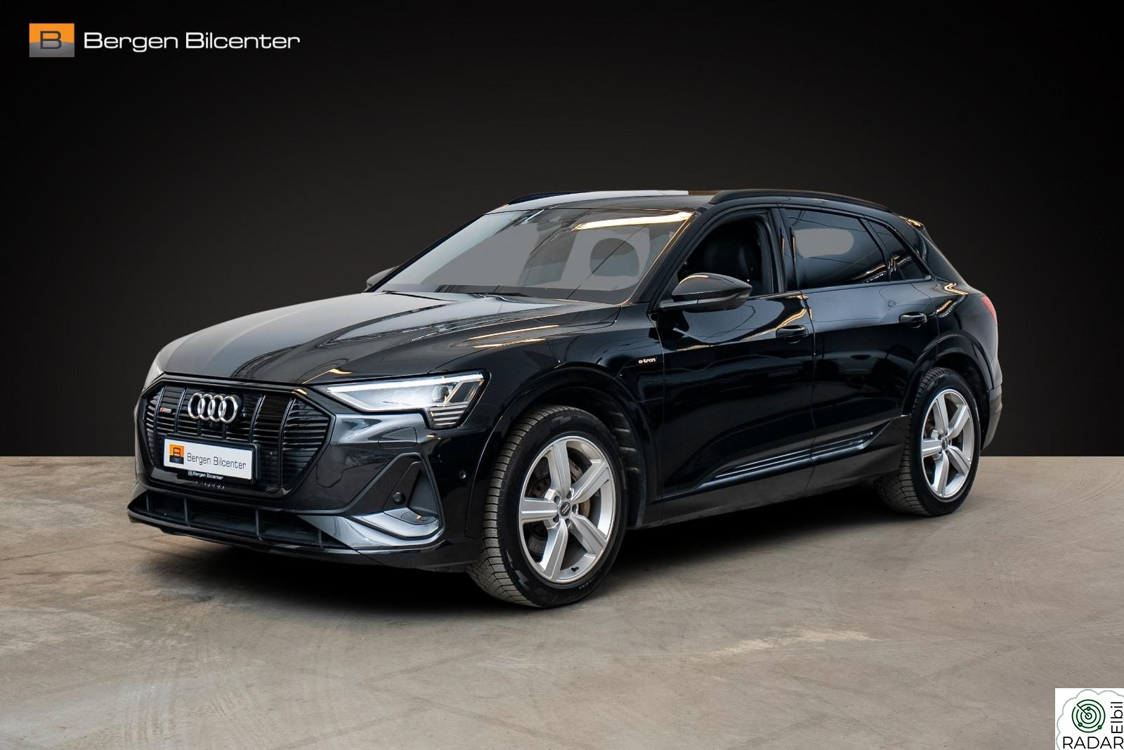 AUDI e-tron 50 S-Line H-Feste LED 360-kamera AdaptivCruise Sort optikk