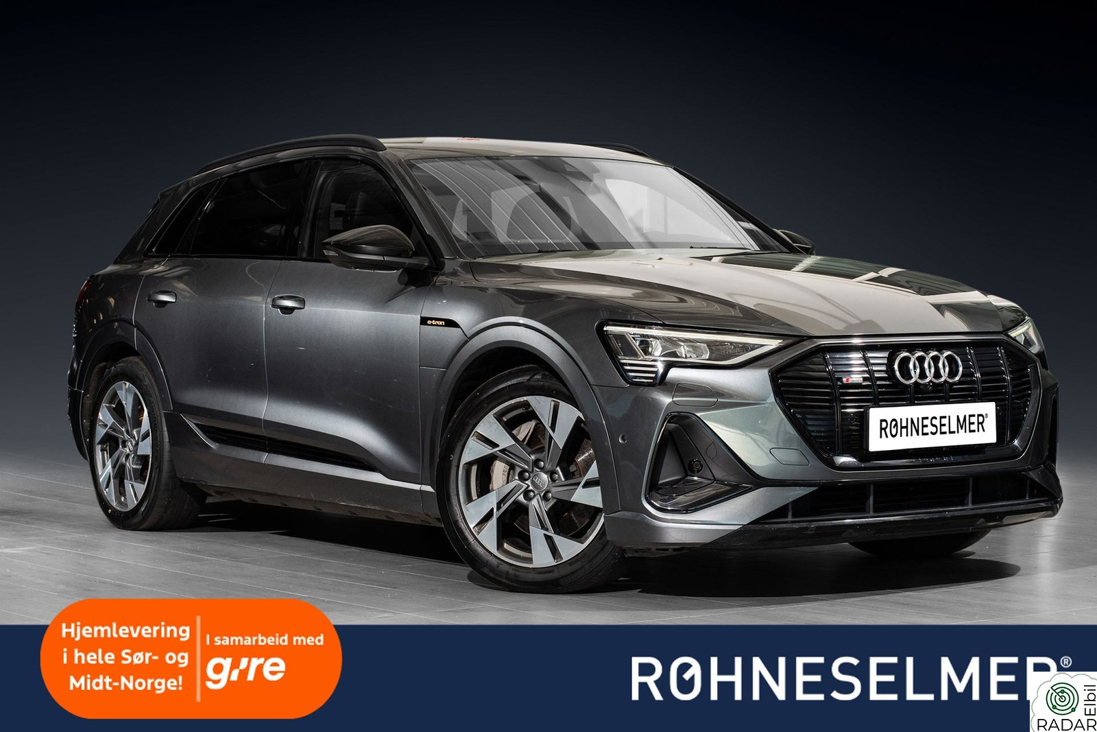 AUDI e-tron 50 50 quattro S line | Luftfjæring | Krok | 360° kamera
