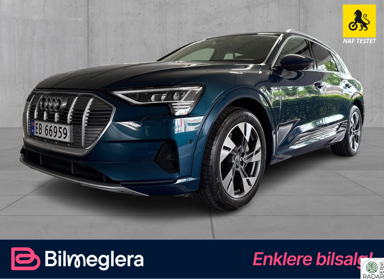 AUDI e-tron 55 55 Advanced Business / Hengerfeste / El.seter / KAMERA