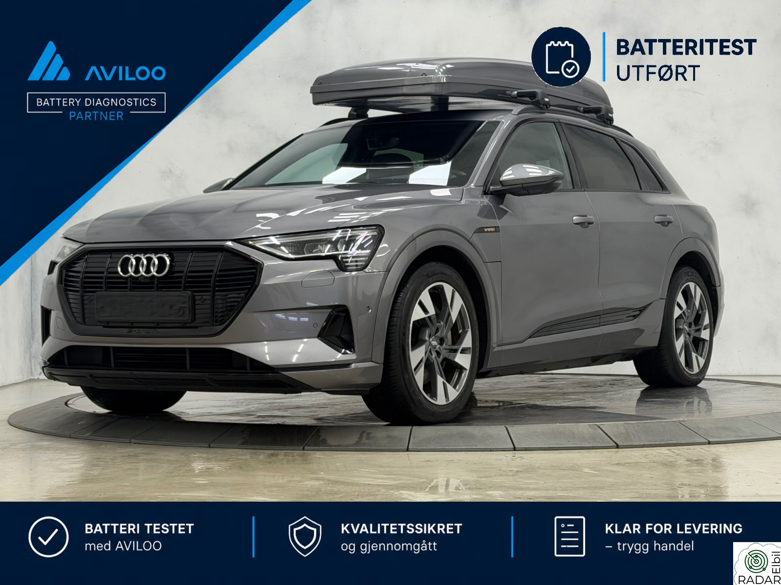 AUDI e-tron 55 55 QUATTRO 426HK /NY EU/MATRIX/360/ACC/LUFT/KROK/SPORT