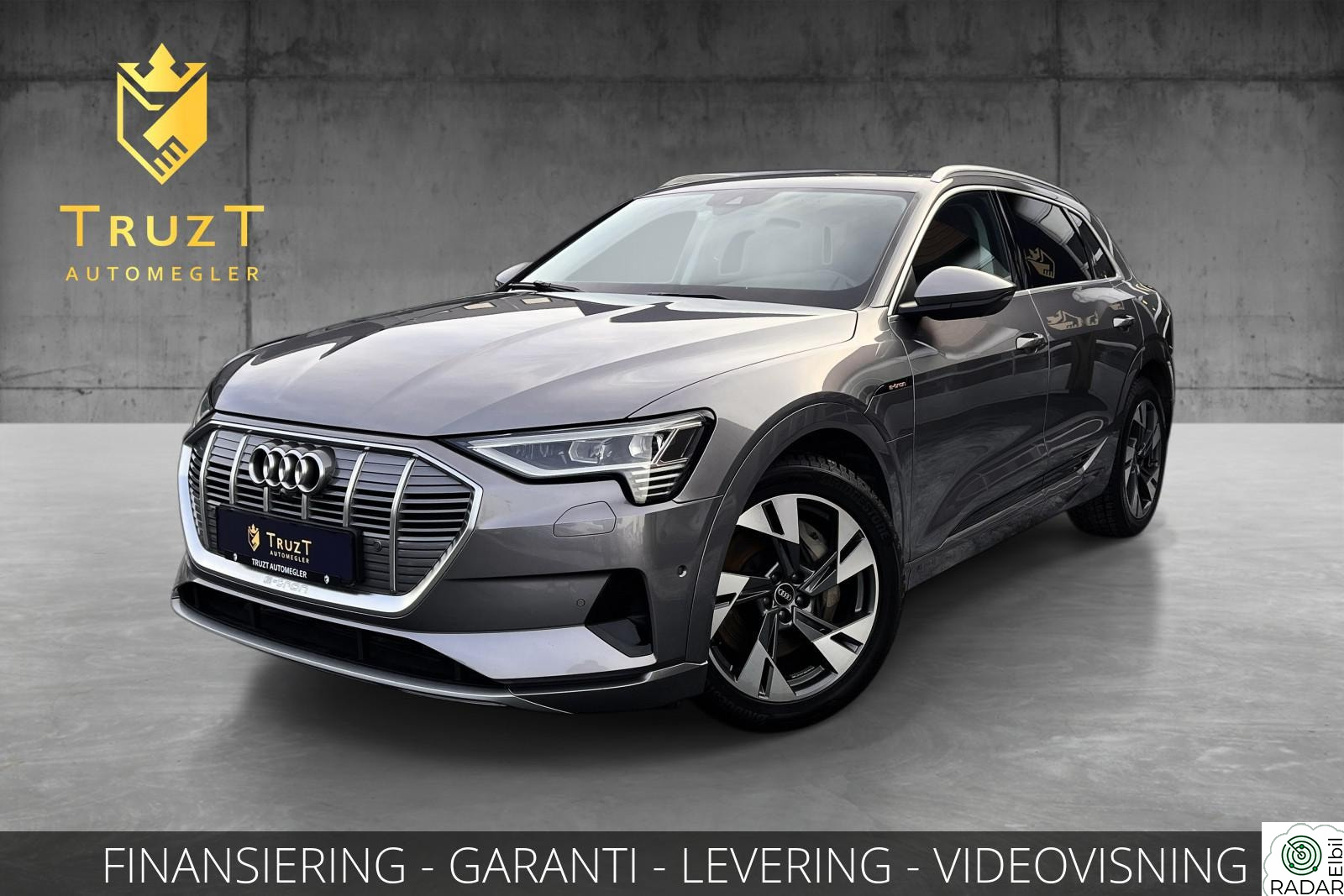 AUDI e-tron 55 55 / Velholdt / H.feste / ACC / 360* / Luft / Matrix ++