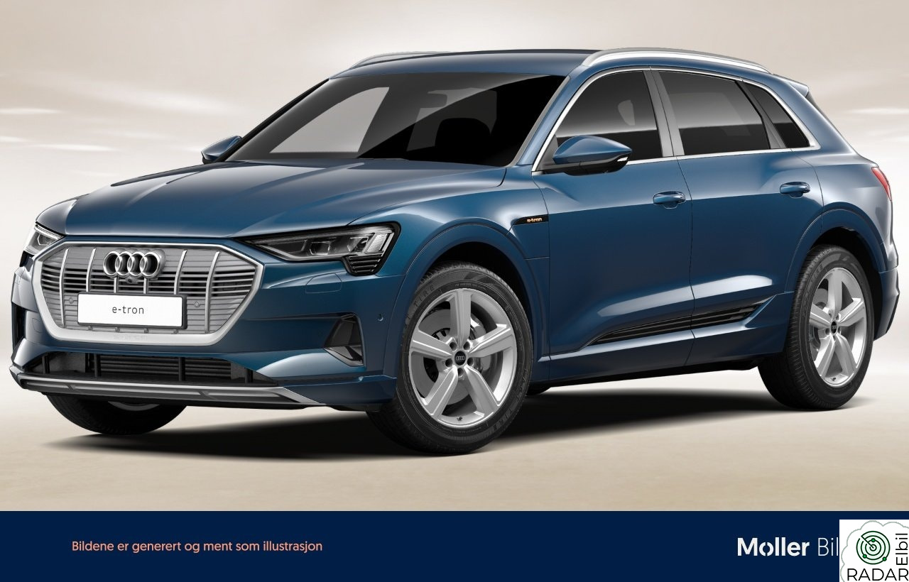 AUDI e-tron 50 50 Advanced Sport - 360Kam, Matrix, Delskinn, Krok