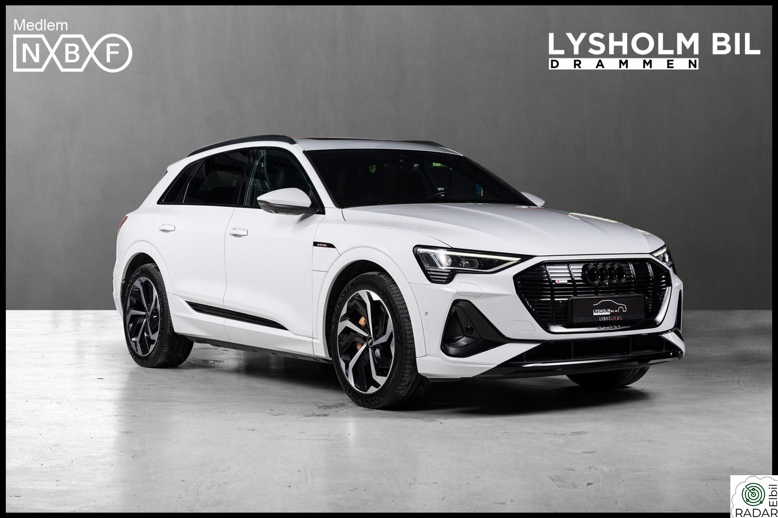 AUDI e-tron 55 55 S Line Black Pack /Valcona/Krok/B&O/El.seter/360kam/
