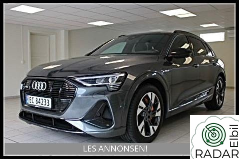 AUDI E TRON 55 55 BLACK EDITION* x2 S-LINE/Krok/360Kamera/ACC/Hud/Led