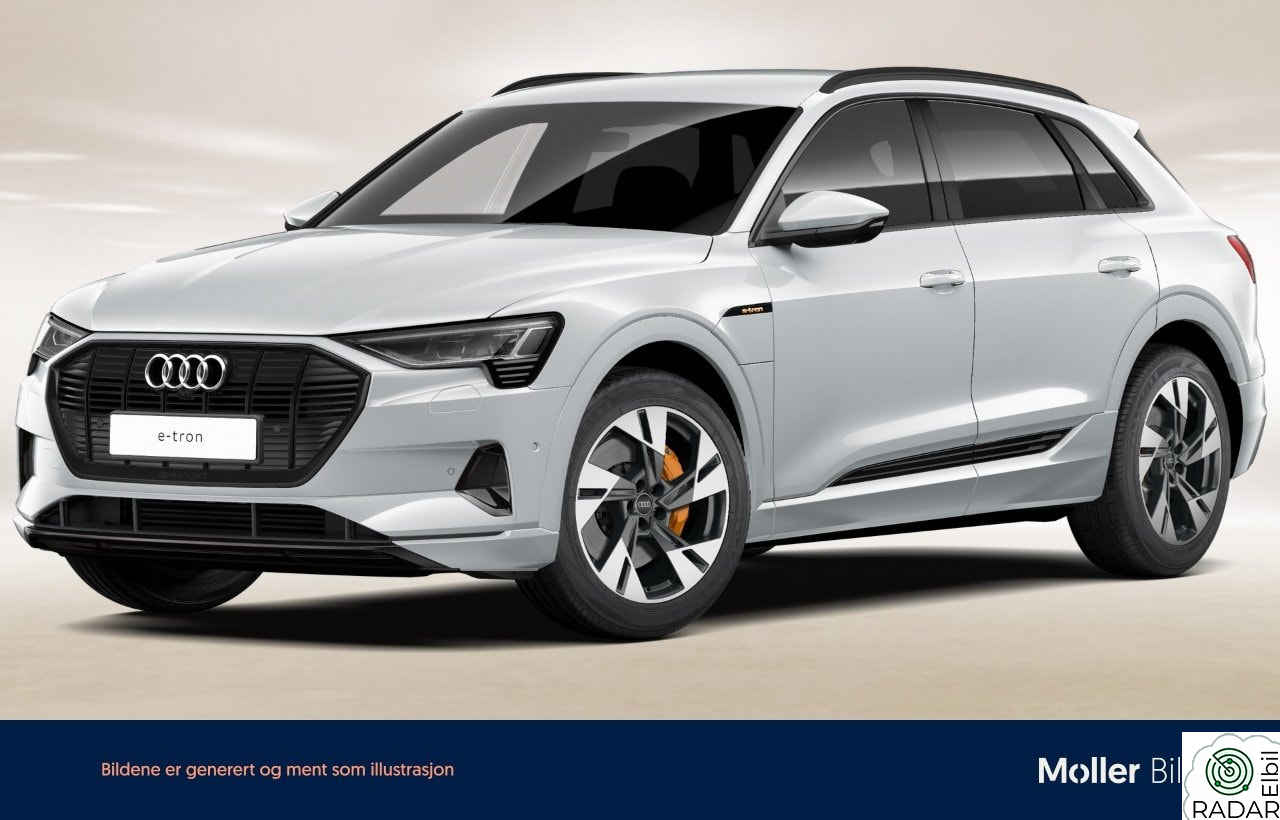 AUDI E TRON 55 55 advanced sport Hengerfeste|B&O|El-seter|LED|Luft+++