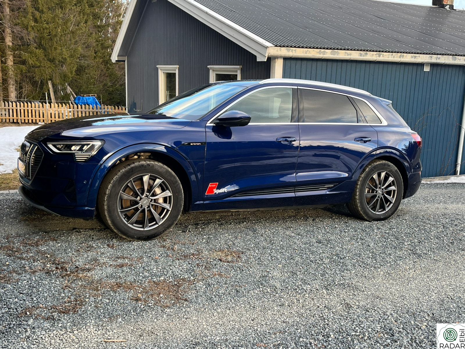 AUDI E TRON 55 55 Advanced Sport B&O, Nattsyn, 360kam, panorama tak