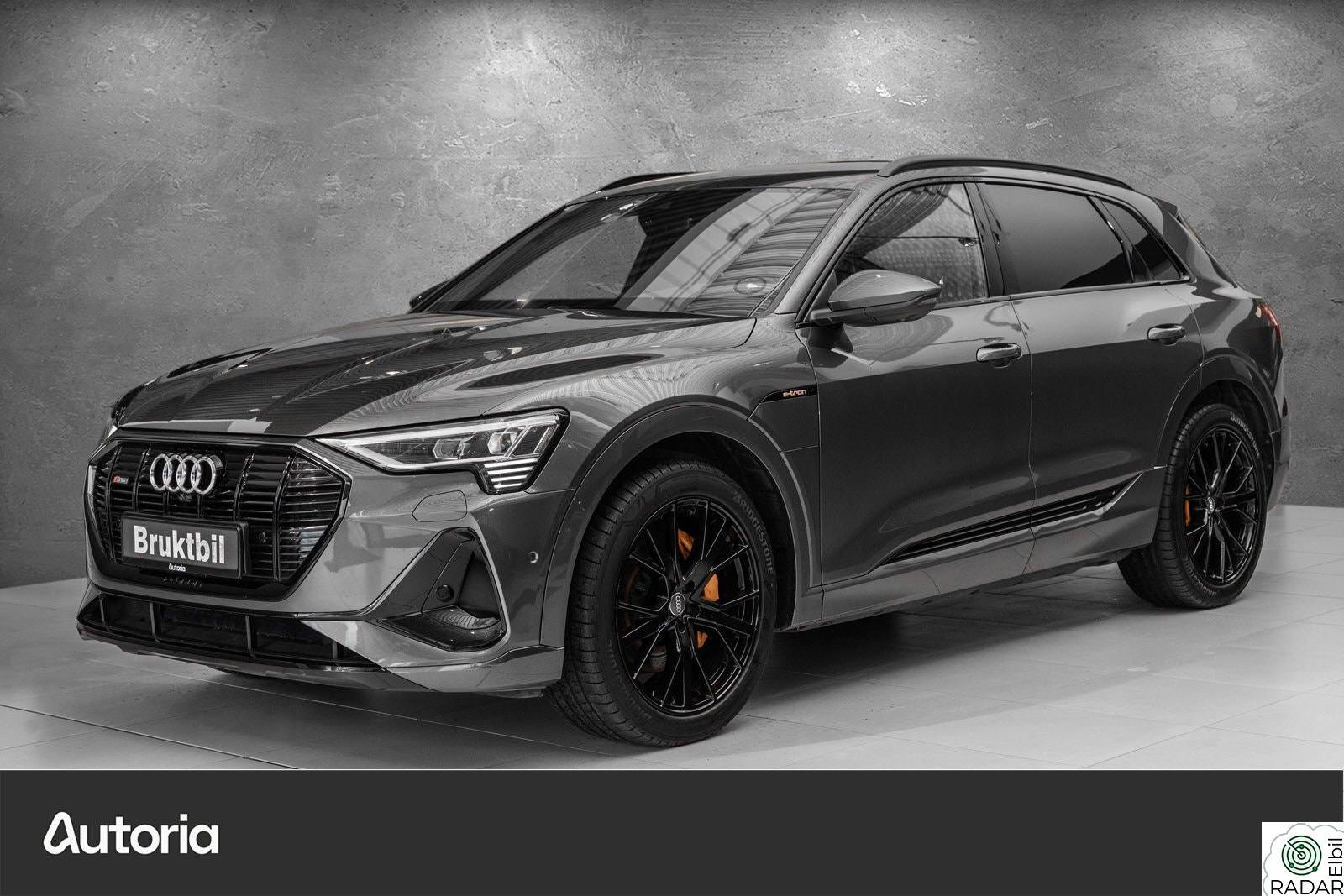 AUDI E TRON 55 55 S-Line Sport - Krok/360kamera/4x4/El-seter/ACC+++