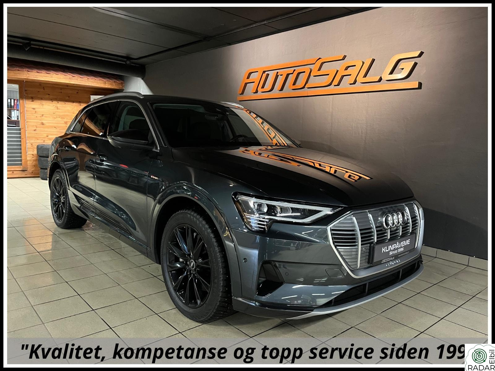 AUDI E TRON 55 55 426hk Advance Sport Skinn/Matrix/360/B&O/Krok/Memory