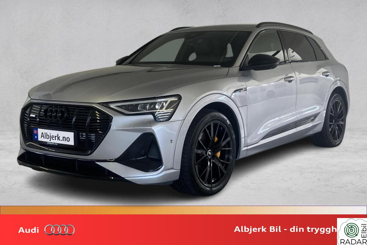 AUDI E TRON 55 55 S-Line Sport El.S-line seter Krok B&O 360 Led-Matrix