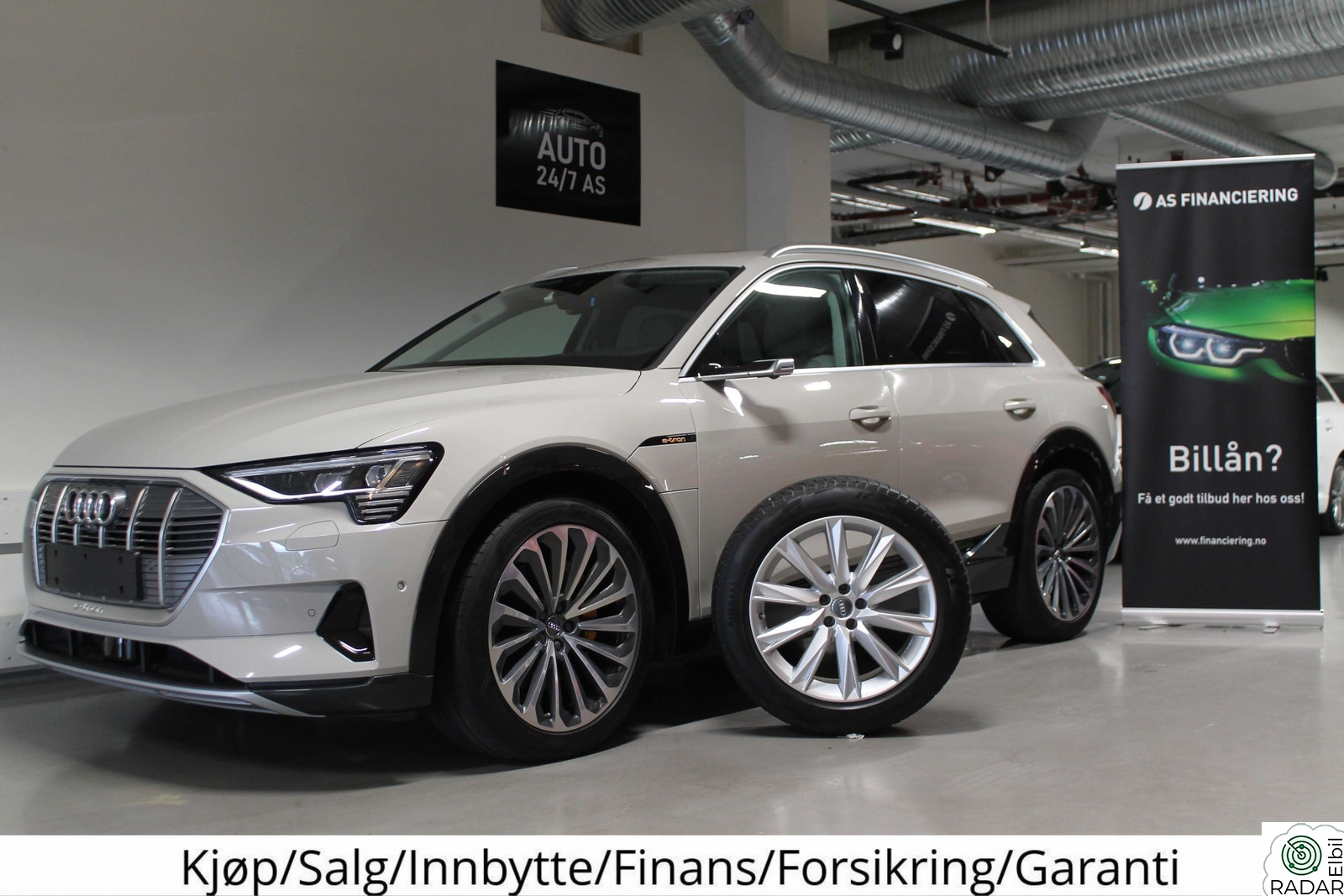 AUDI e-tron 1-EIER/55 QUATTRO/CC/Skinn/B&O/Luftfjæring/Takluke/MAS