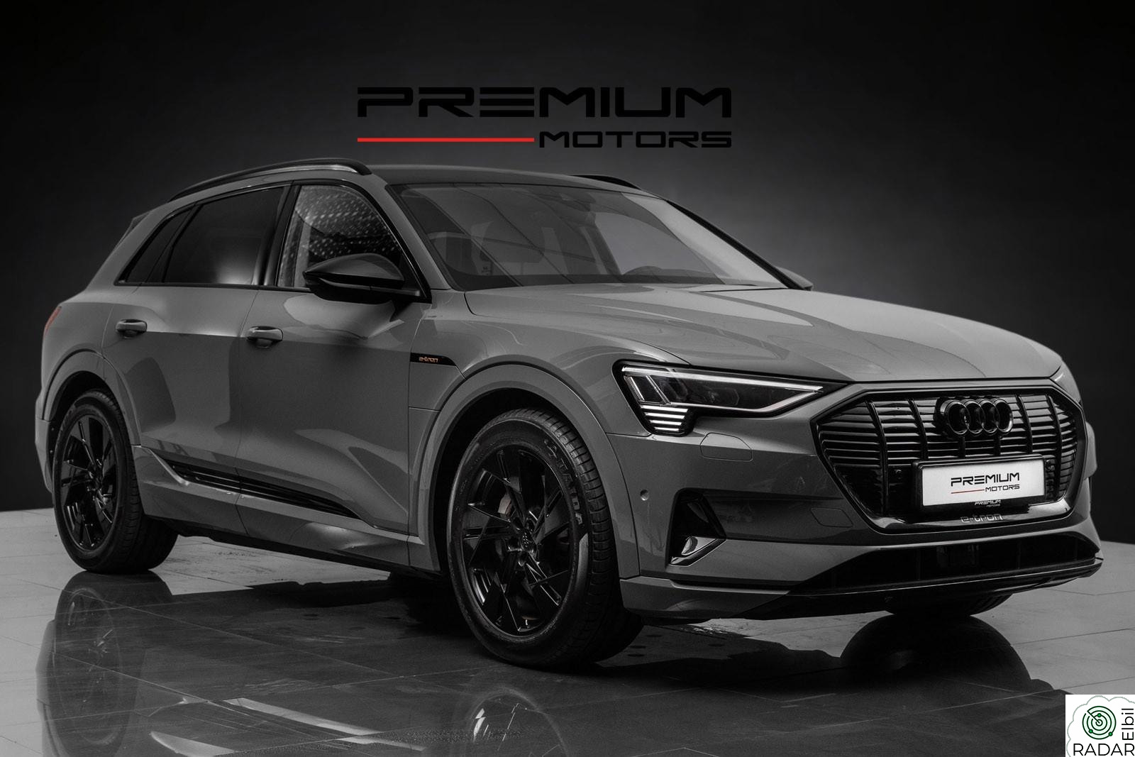 AUDI e-tron 55 Black Optikk,ACC,Kamera,Skinn,Luft,Norsk,Foliert