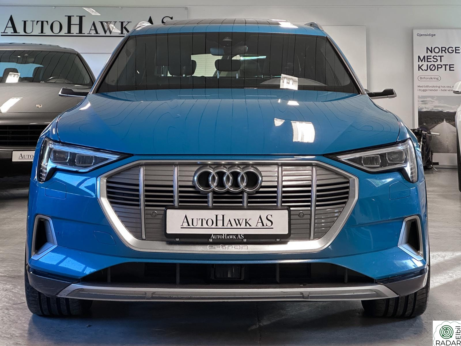 AUDI e-tron 55 Edition1/Virt.Speil/Pano/B&O/Skinn/ACC/Kam/Krok/1eie