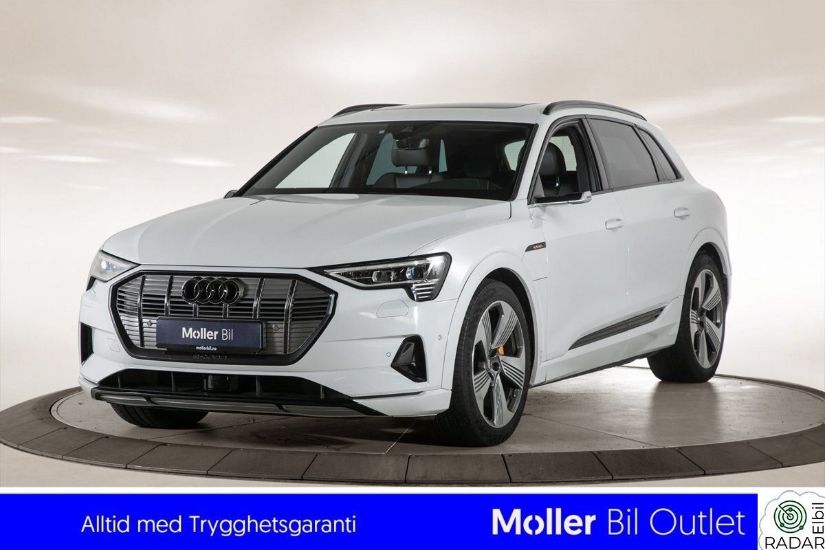 AUDI e-tron 55 Advanced |R.kam|Keyless|Pano|El.seter++++