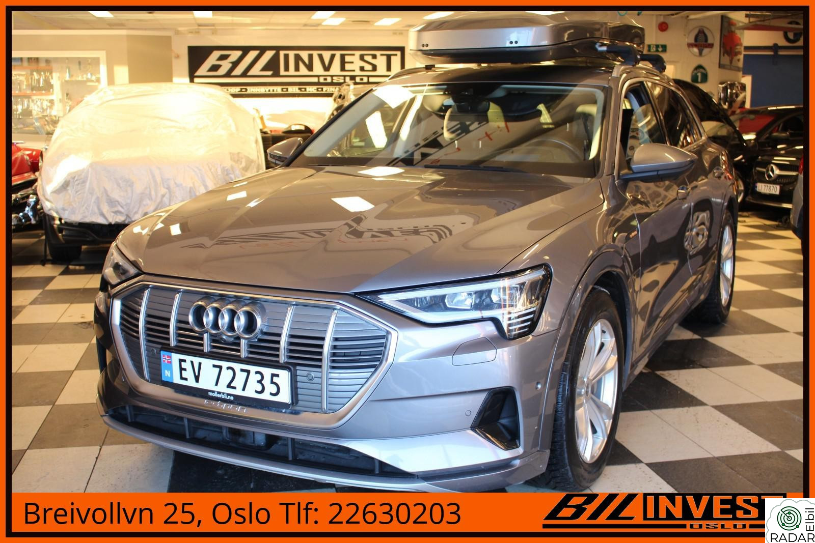 AUDI e-tron 55 Adv.Fast Track,HeadUp,Skiboks,HF.19/20`Aluf.MegetPen