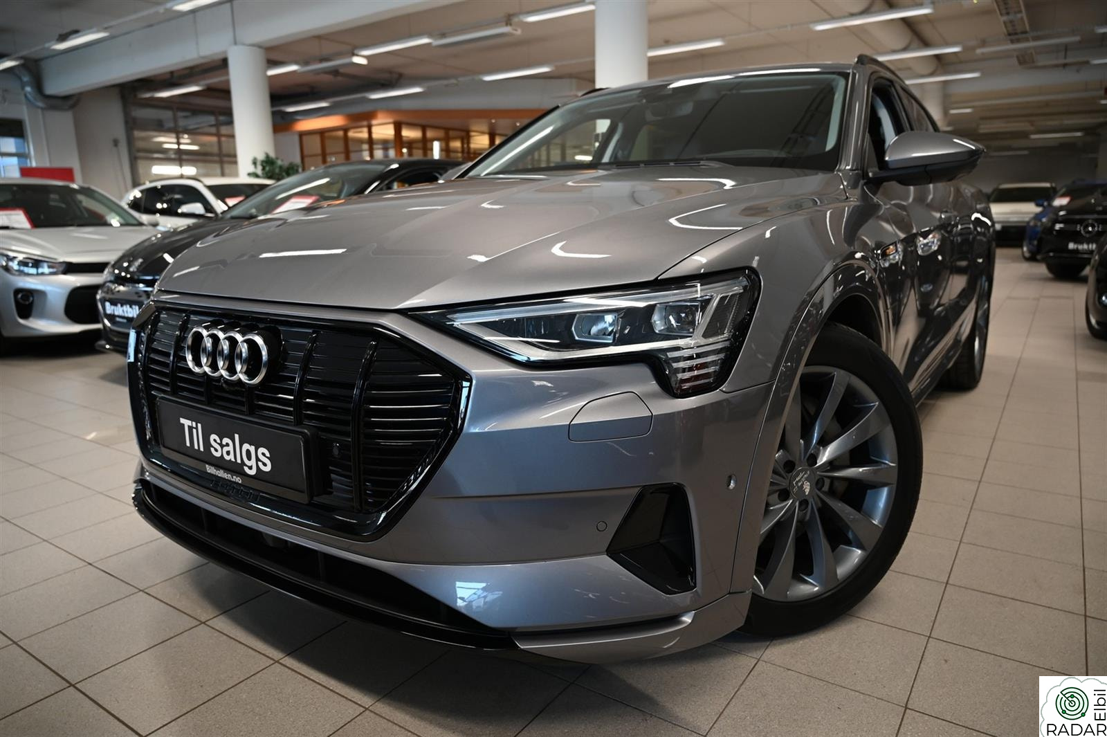 AUDI e-tron 55 Quattro Advanced Sport m/Sort Optikk/Head-Up/Krok++