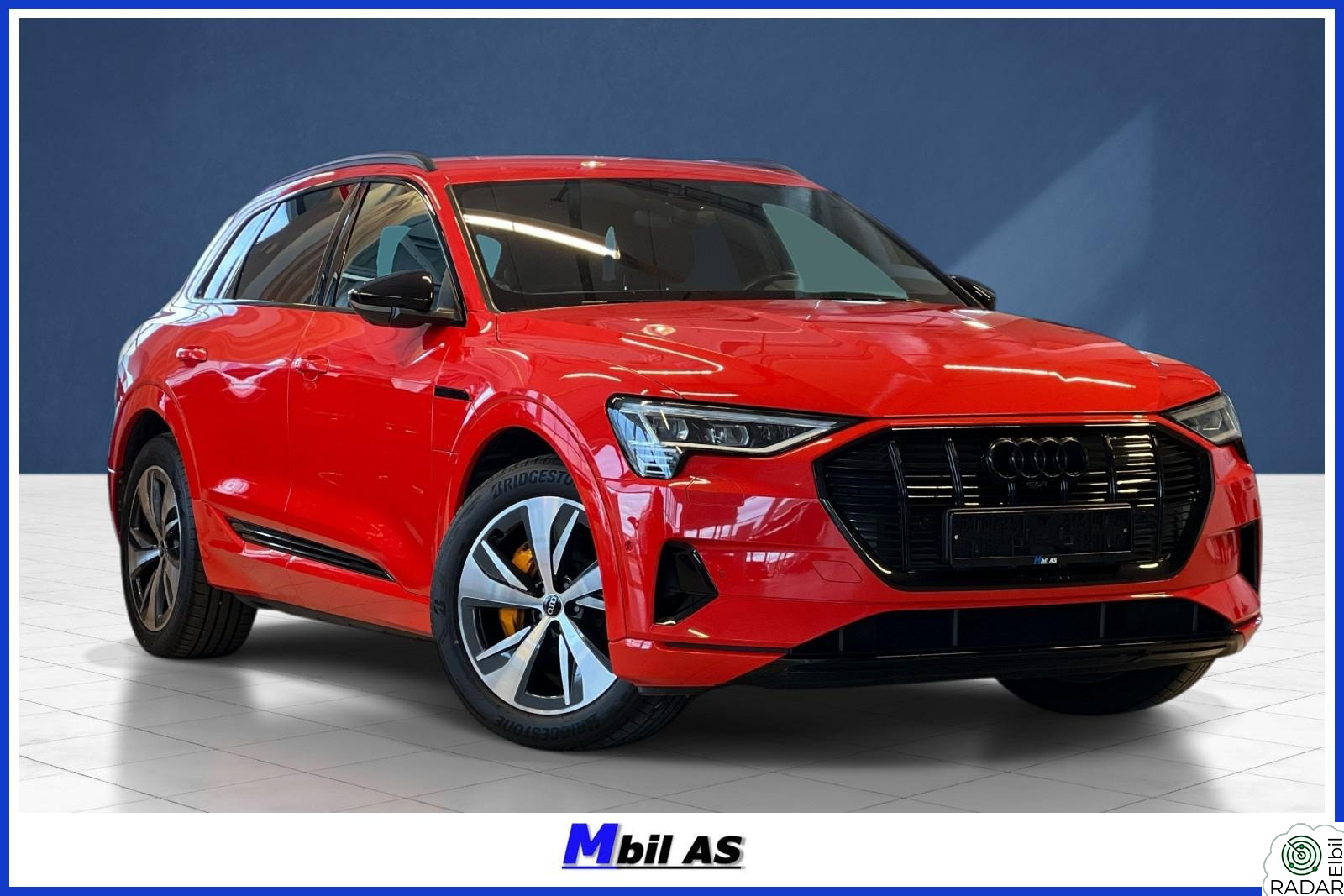 AUDI e-tron 55/S-LINE/QUATTRO/LYSPAKKE/SKINN/NORSK BIL/GARANTI/B&O!