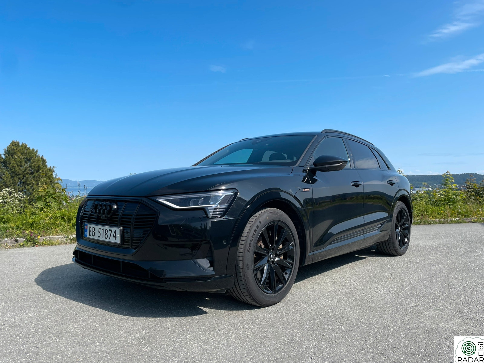 AUDI e-tron 50 Quattro Advanced 50 - sort pakke!