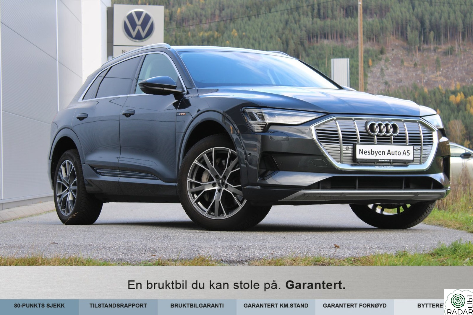 AUDI e-tron 55 55 advanced business Skinn/El.seter/Matrix++Levering?