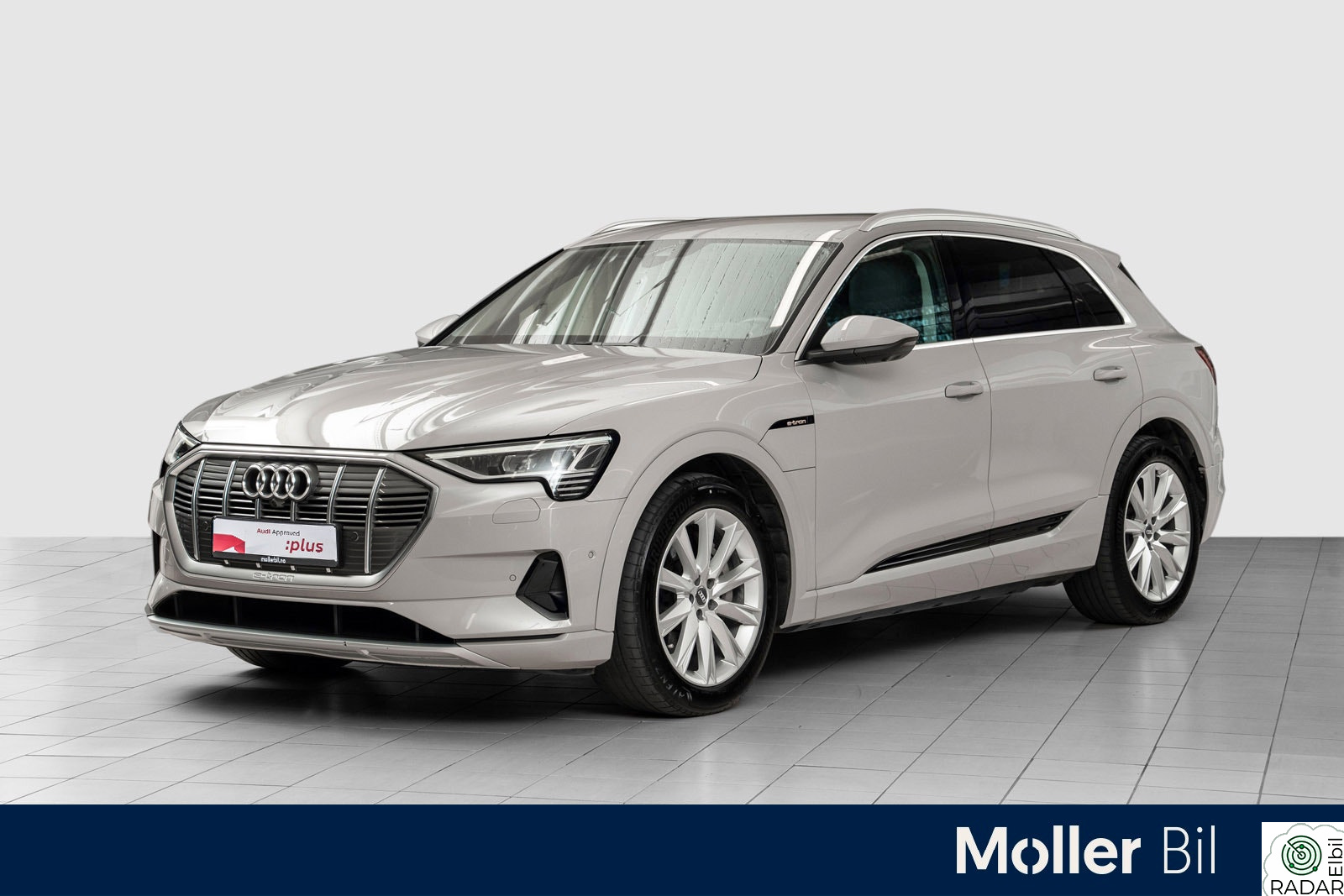 AUDI e-tron 55 55 Advanced Sport Head up,B&O,El seter,Krok++
