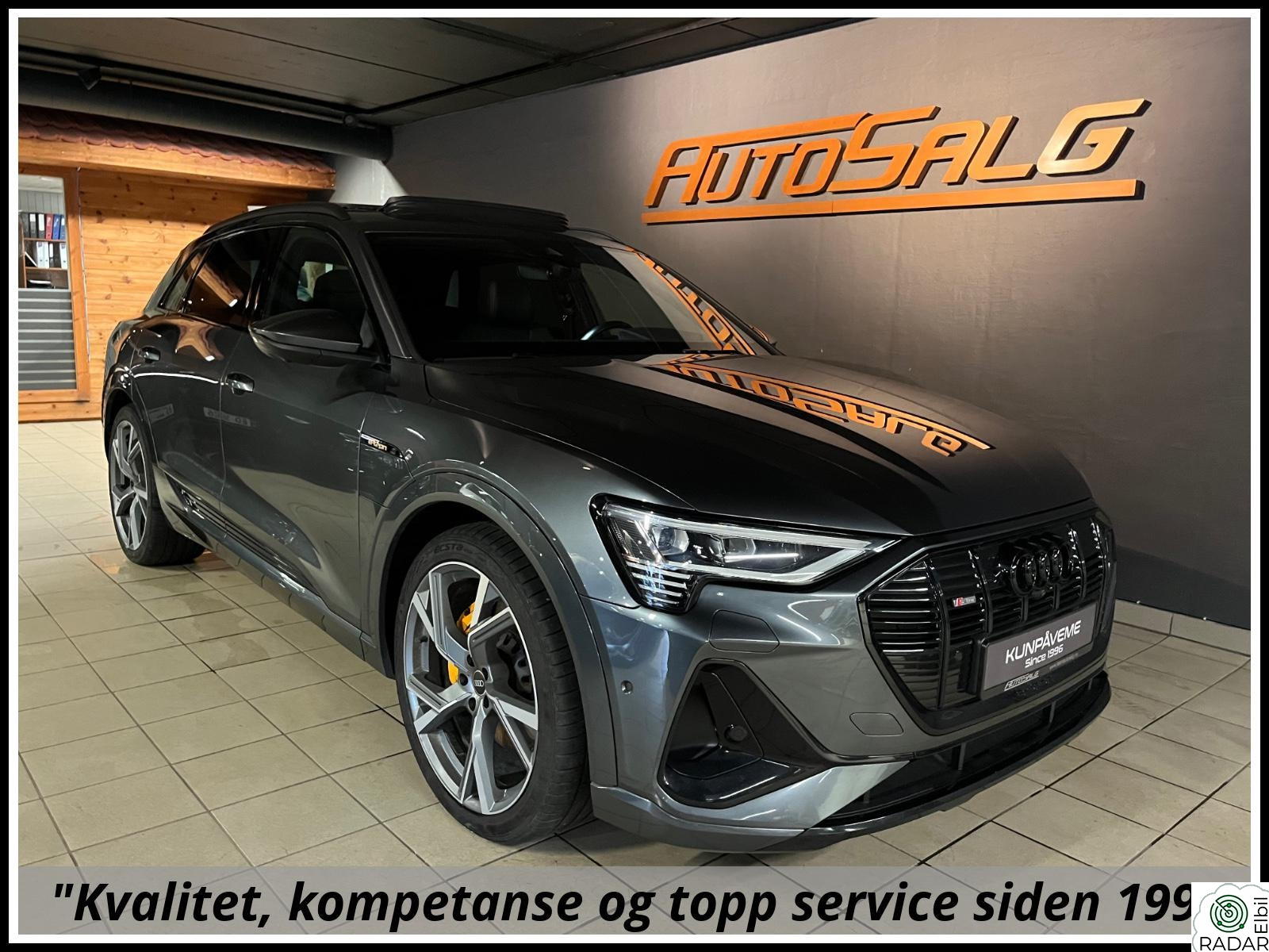 AUDI e-tron 55 55 2X S-line Aut Quattro 360/Pano/Matrix/4soner/B&O/HUD