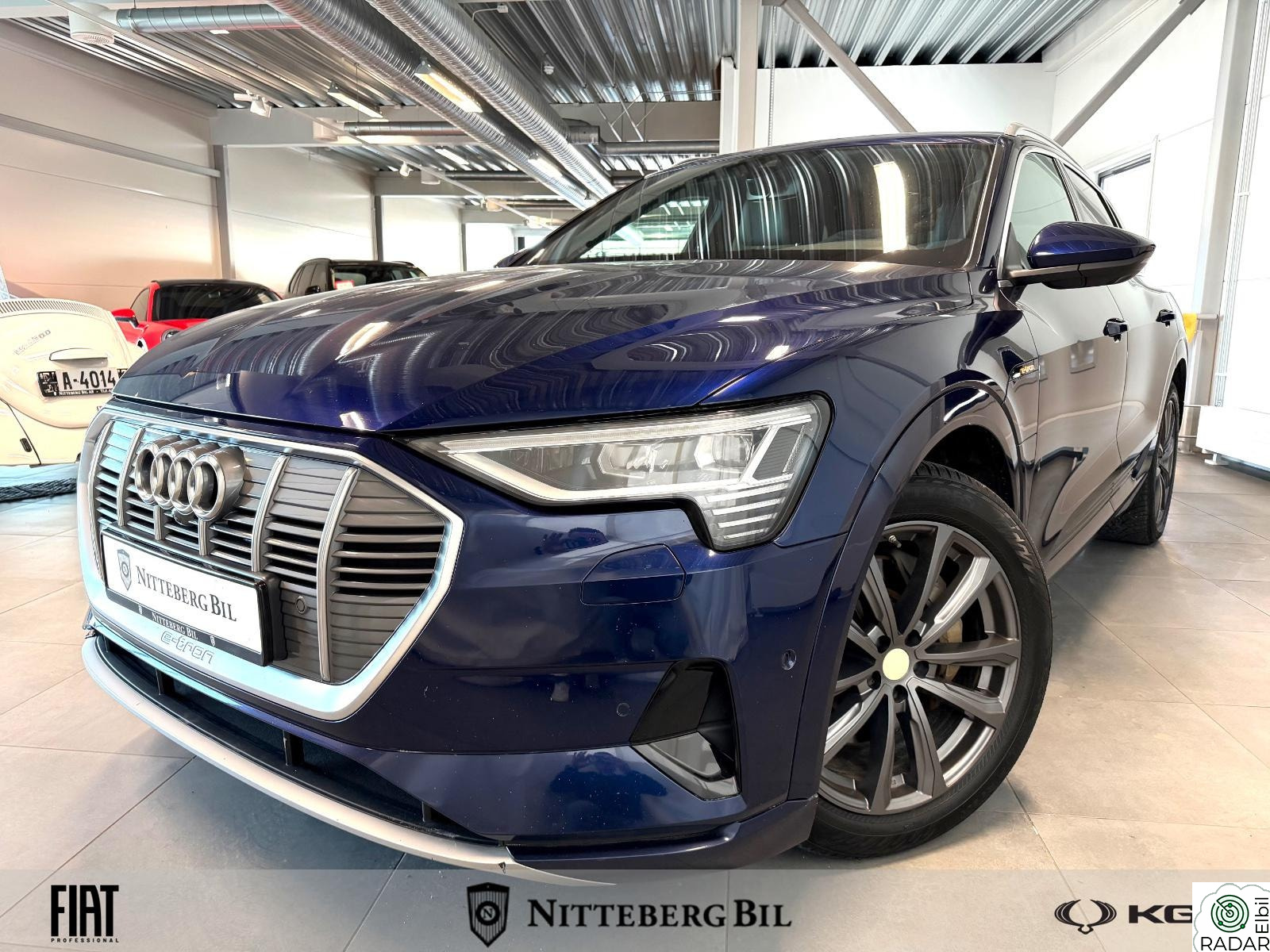 AUDI E TRON 55 E TRON 55 Bang Olufsen - Sort taktrekk- H.Feste- Se-Her