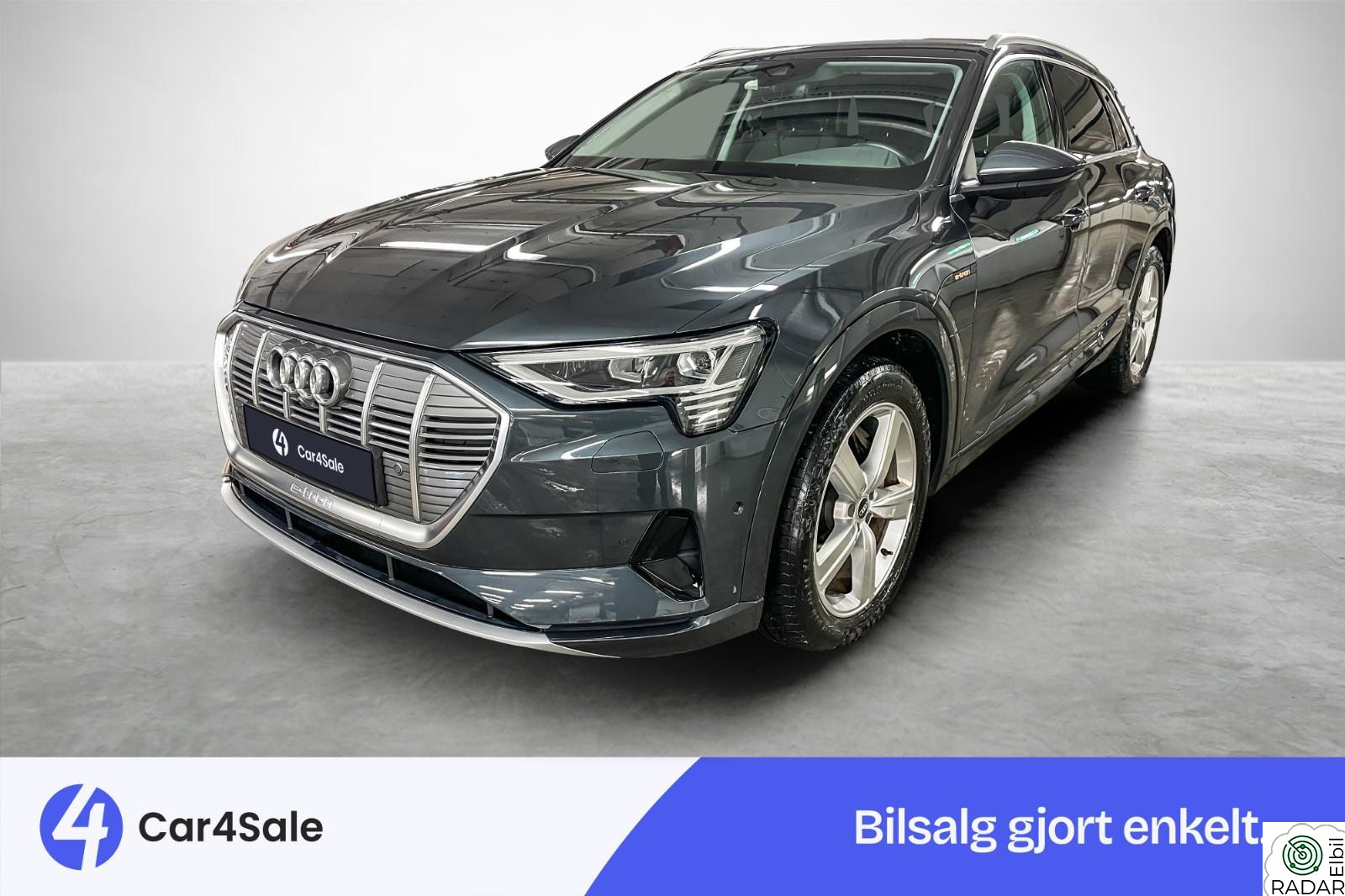 AUDI E TRON 55 55/ Matrix/ Norsk/ Krok/ ACC/ Luft/ 360/ Navi High/ DAB
