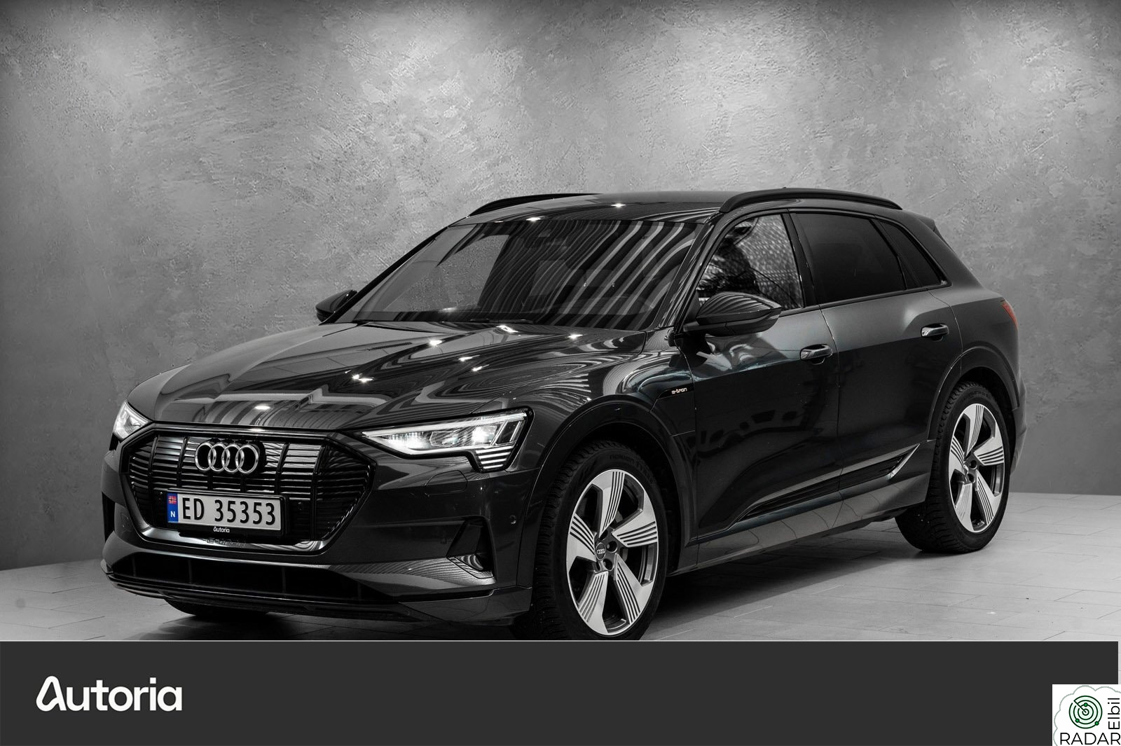 AUDI E TRON 55 55 advanced business/matrix/skinn/B&O/r.kamera++