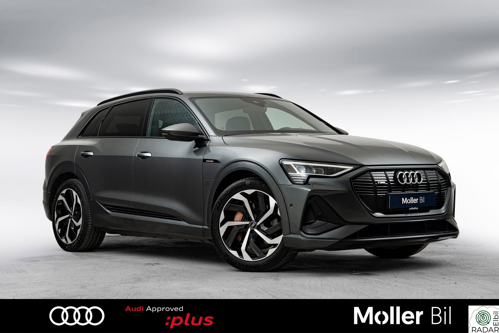 AUDI E TRON 55 55 S Line Sport   Black Edition-B&O-El.seter-360kam