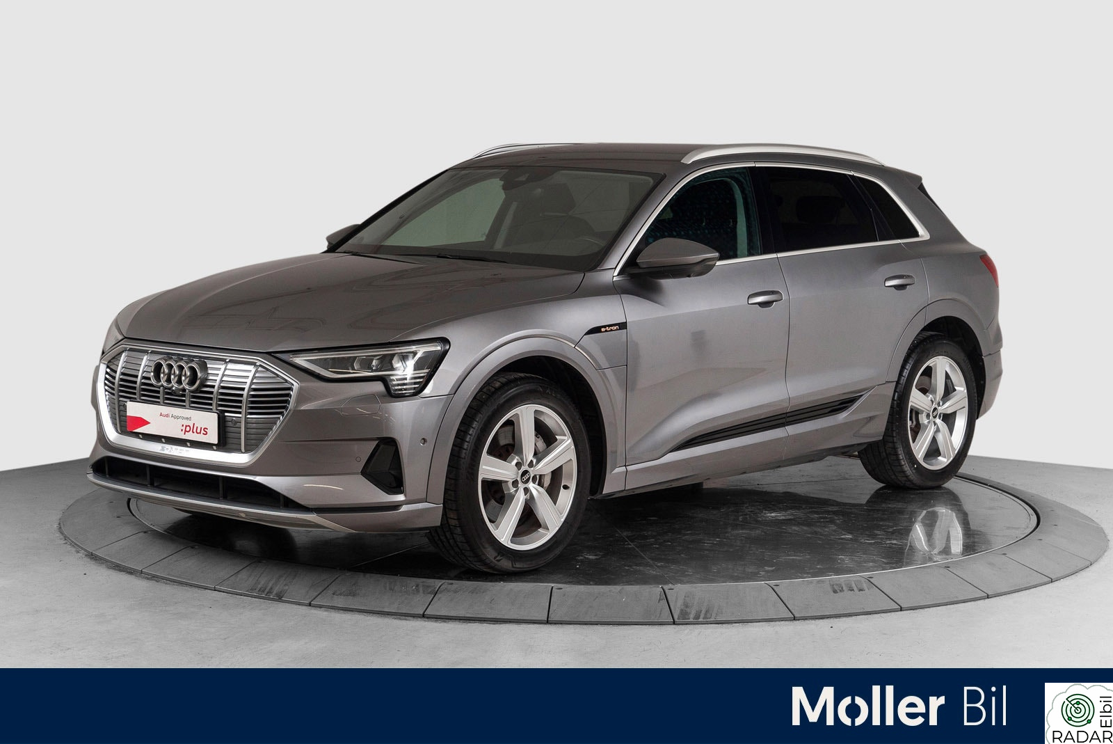 AUDI E TRON 55 55 Advanced Business Skinn,Oppvarmet ratt,Krok++