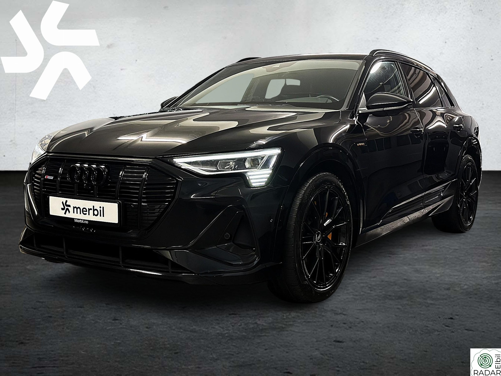 AUDI E TRON 55 Black Edition| Nylig Service og EU| B&O| S-line| 360|