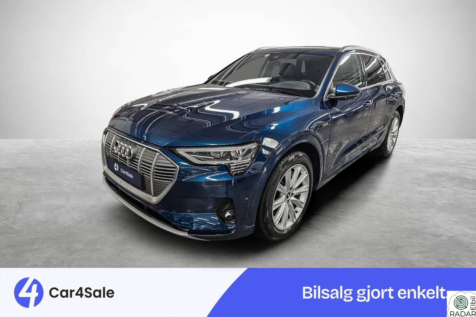 AUDI E TRON 55 55 / Skinn / B&O / Garanti 12.2027 / Matrix / Krok/ 360