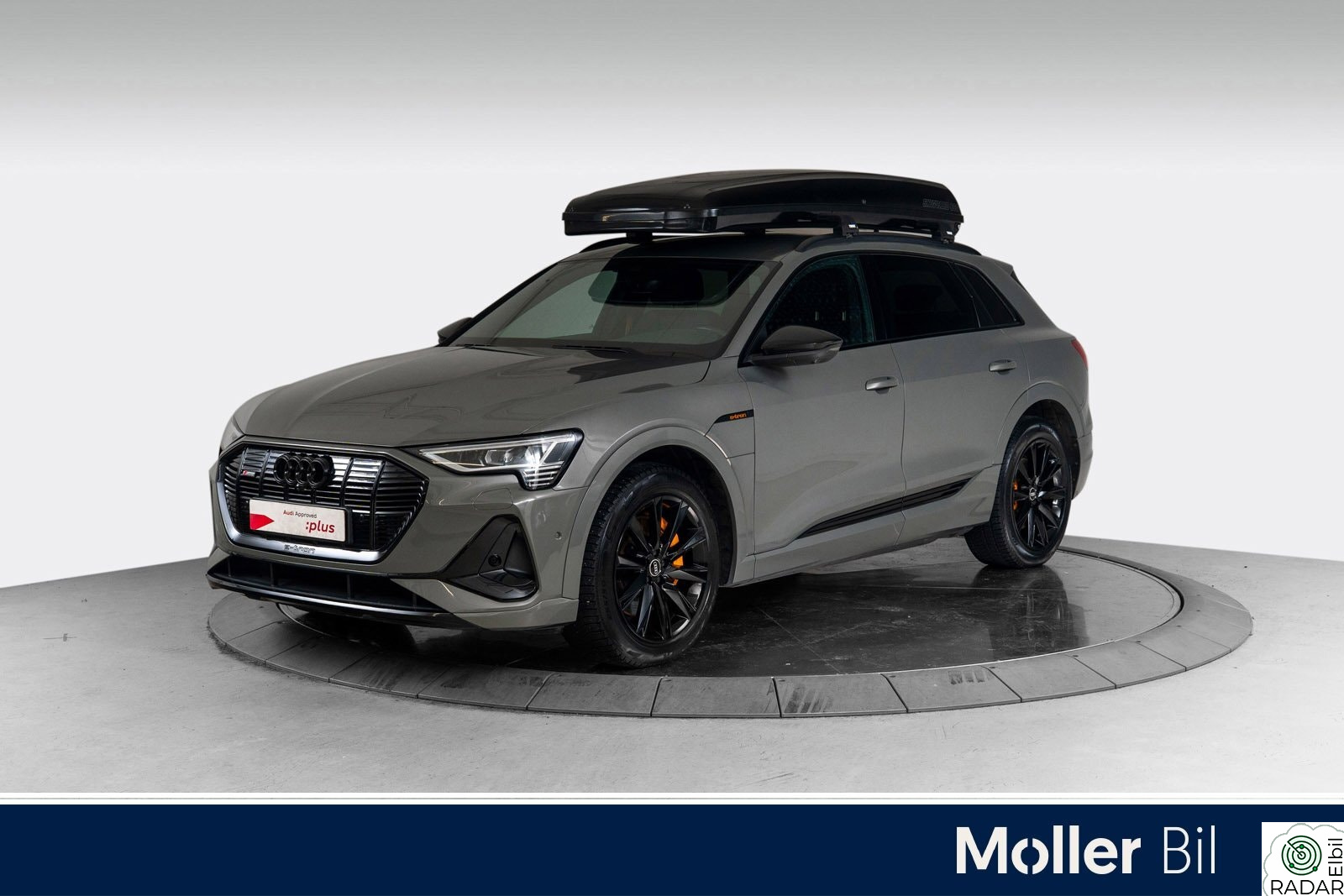 AUDI E TRON 55 55 s line sp black edit Matrix|B&O|Skiboks|Krok+++