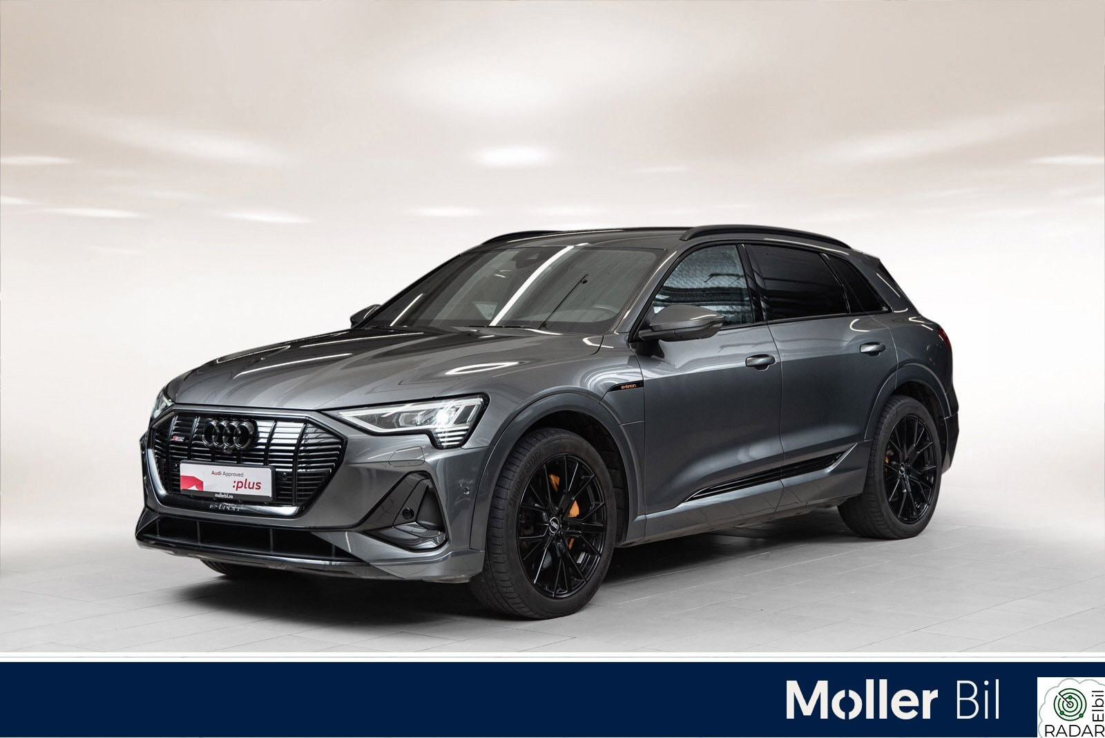 AUDI E TRON 55 55 s line sport, Matrix, B&O, Skinn, 21'', Krok, Navi++