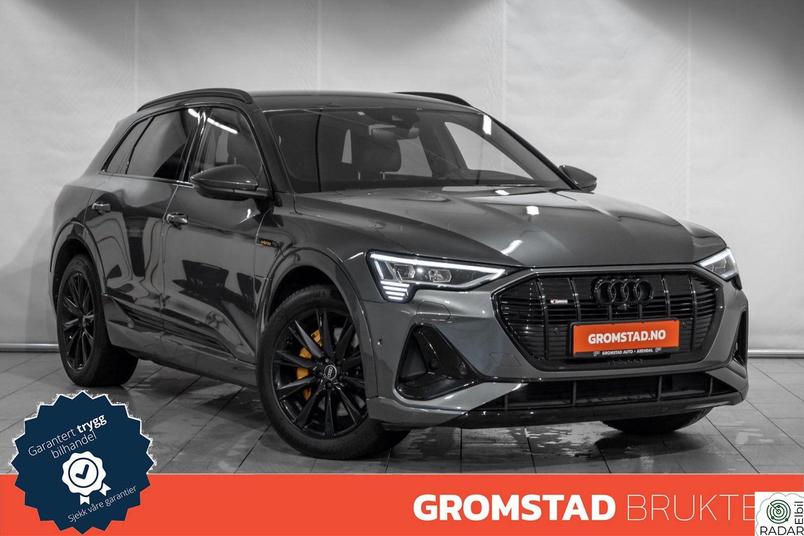 AUDI E TRON 55 55 S-line Sport HUD/Krok/360/B&O/Skinn/Matrix