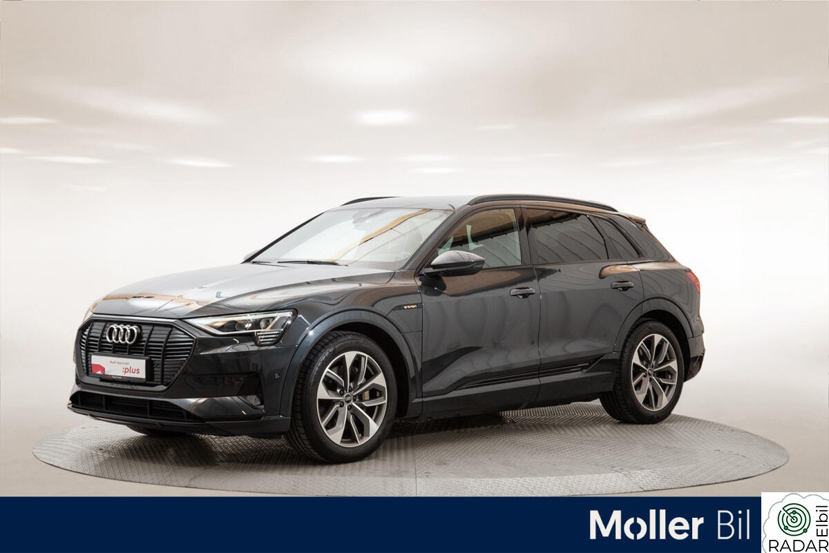 AUDI E TRON 55 55 Advanced Business Hengerfeste, ryggekamera, ad.cr.++