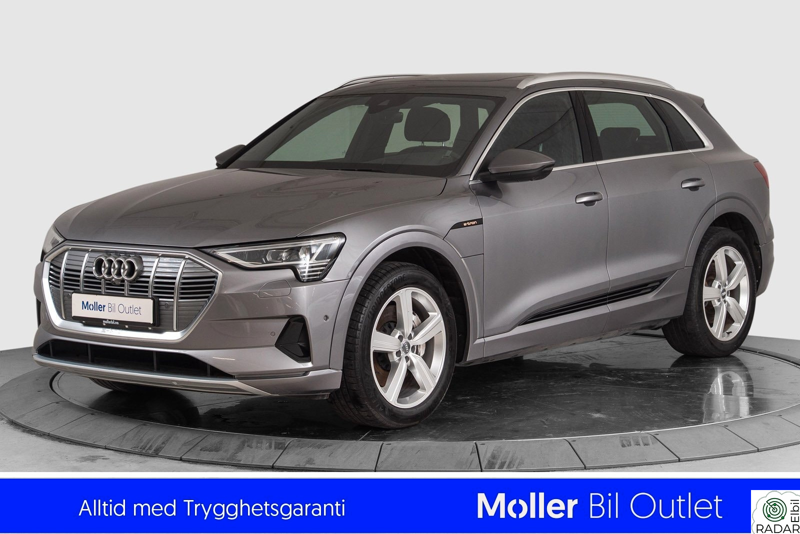 AUDI e-tron 55 Exclusive - Konturseter,Skinn,Nattsyn,HUD,Pano,B&O