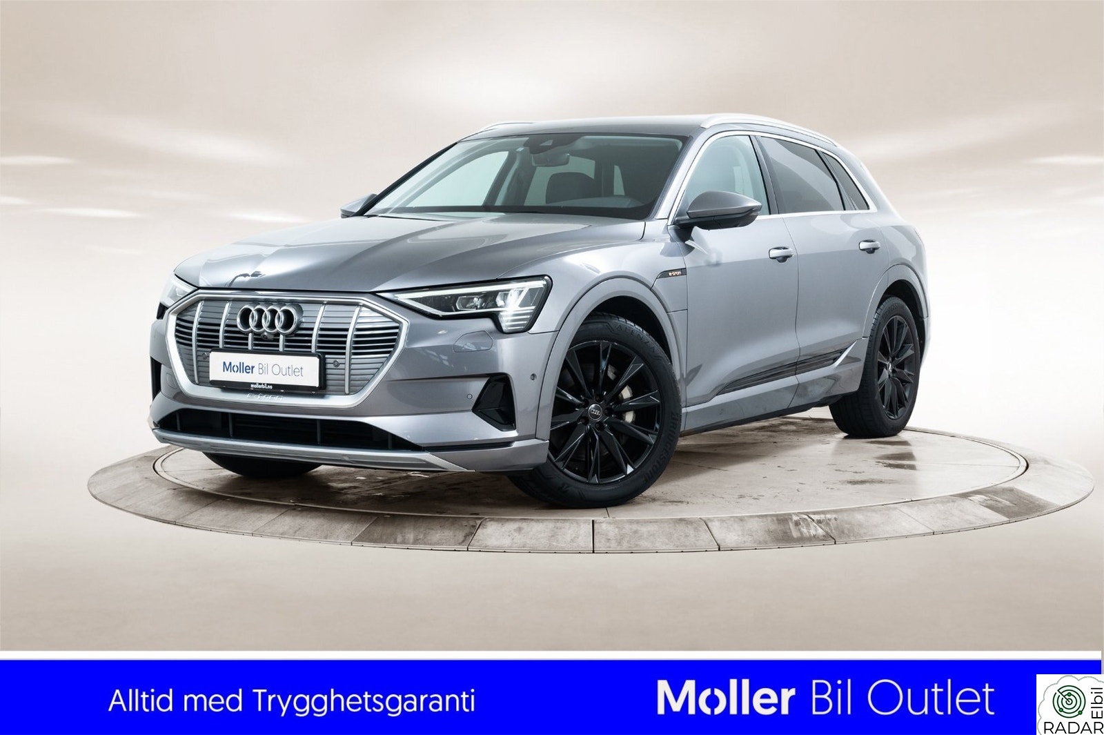 AUDI e-tron 50 50 Advanced Sport - 360Kam, Delskinn, Krok