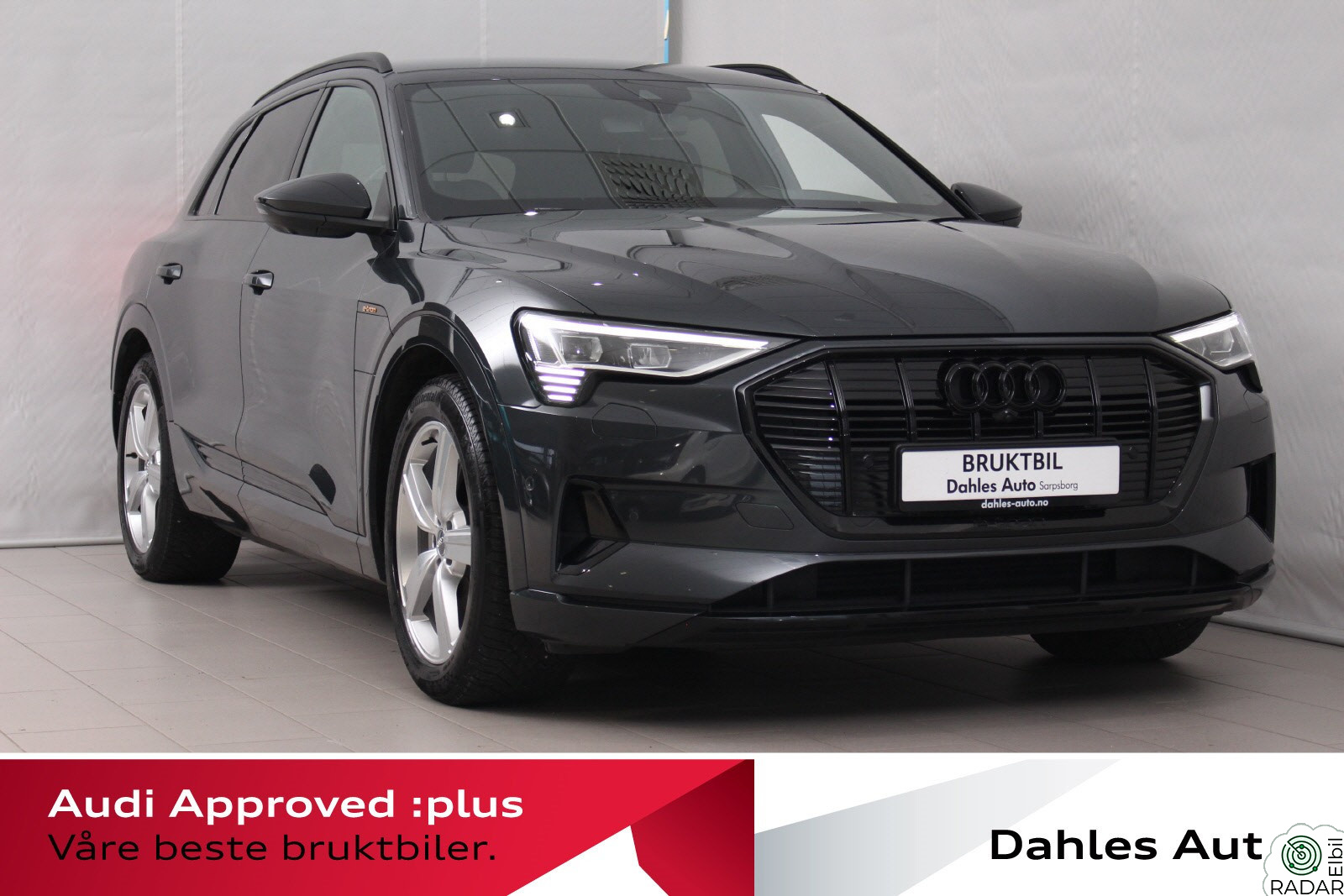 AUDI e-tron 50 50 advanced sport 360Kam/Glanspakke Sort/21'Sommer