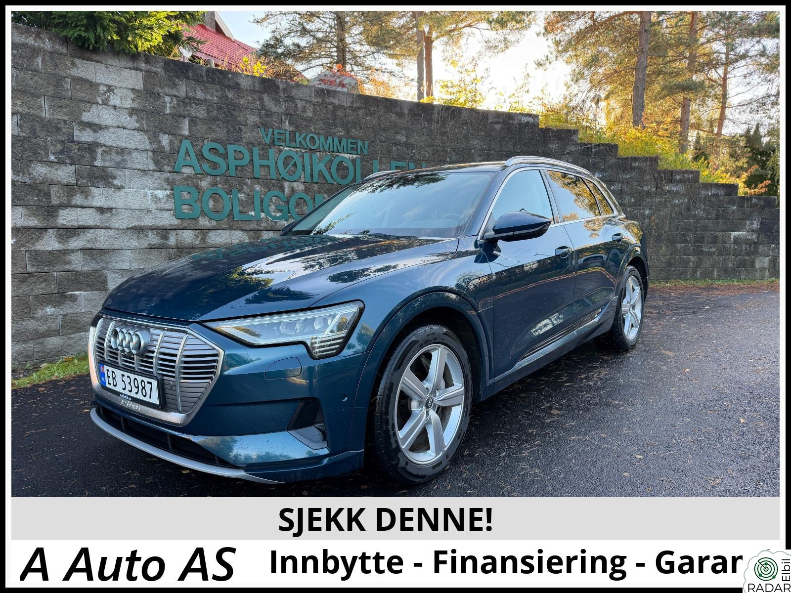AUDI e-tron 50 50 - 1 EIER - NY EU / BREMSER