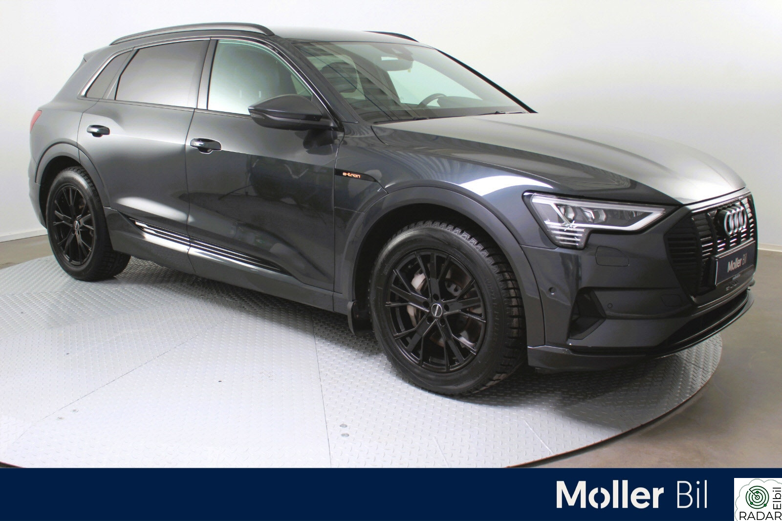 AUDI e-tron 55 55 advanced business R.Kam, SortOptikk, Sp.Seter, Krok
